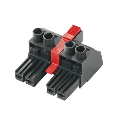 WEIDMULLER BVZ 7.62HP/05/180MF3 SN BK BX Wtyk PCB (złącze wiązki), 7.62 mm, Liczba biegunów: 5, Przyłącze z jarzmem 1543040000 /24szt./ (1543040000)